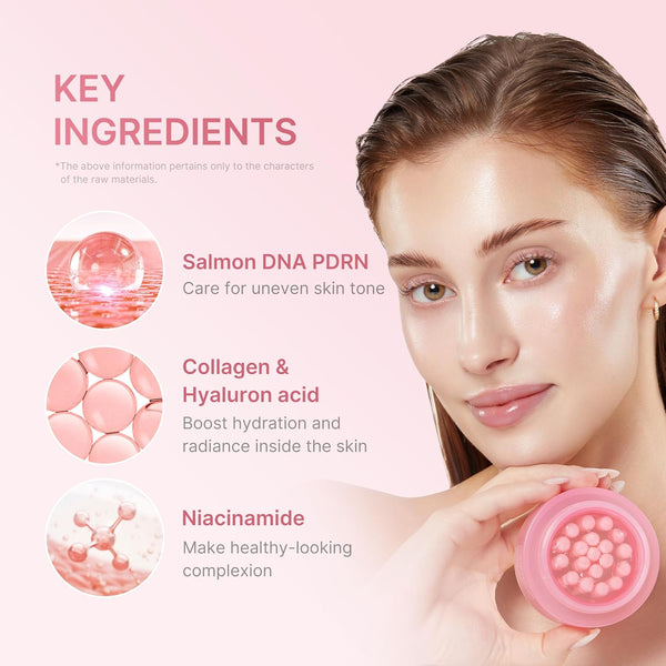 Medicube - PDRN Pink Collagen Capsule Cream - Rozjasňující krém s PDRN pro hydratovanou a sjednocenou pleť