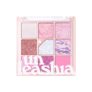 UNLEASHIA - Glitterpedia Eye Palette - Paleta 9 očních stínů