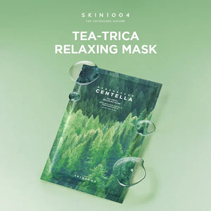 Tea-Trica Relaxing Mask - Zklidňující plátýnková maska pro problematickou pleť 24 ml
