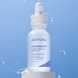 [SET] Atobarrier 365 Hydro Cera-HA Ampoule Special Set - Intenzivní hydratační ampule 30ml (+ Atobarrier365 Cream 10ml + Ceramide Intense Sheet Mask 3 ks)