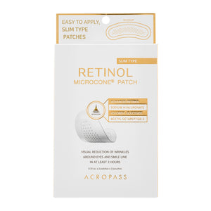 ACROPASS - Retinol Microcone Patch Slim Type - Mikrojehličkové náplasti s retinolem pro cílenou péči proti vráskám