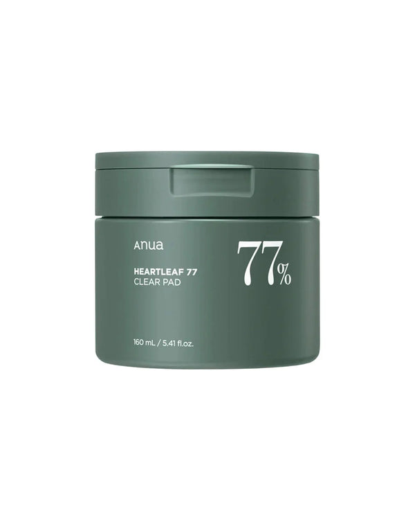 Heartleaf 77 Clear Pad - Exfoliační tonizační polštářky 70ks