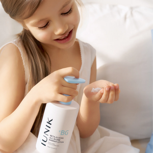 iUNIK - Beta Glucan All In One Barrier Lotion 300ml - Lehké hydratační mléko na obličej i tělo
