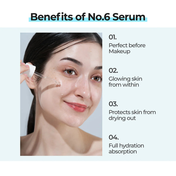 numbuzin - No.6 Deep Sleep Mask Serum - Intenzivně hydratační sérum s ledovcovou vodu 50ml