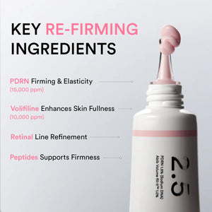 Abib - PDRN Volume Fill-It Booster Cream 2.5 Tube - Krém pro viditelně pevnější pleť 30 ml