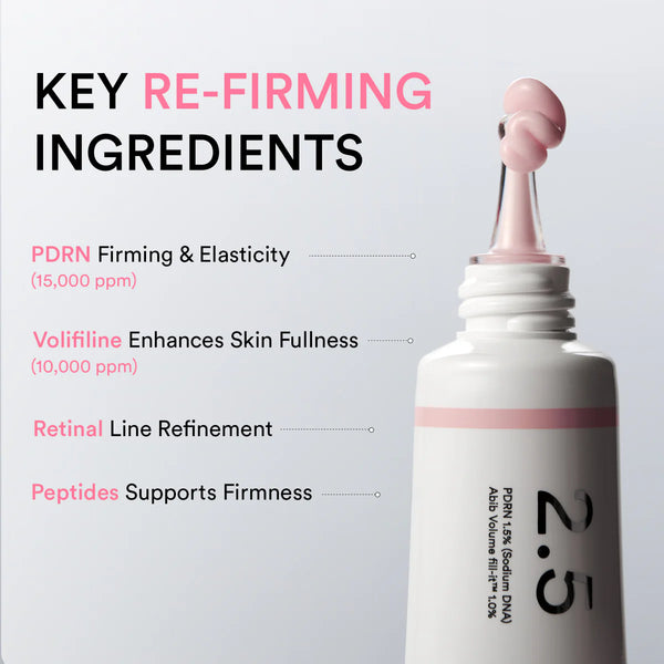 Abib - PDRN Volume Fill-It Booster Cream 2.5 Tube - Krém pro viditelně pevnější pleť 30 ml