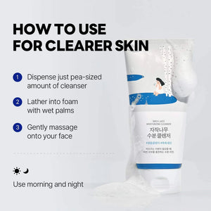 ROUND LAB - Birch Juice Moisturizing Cleanser - Jemný hydratační čisticí gel s březovou mízou 150 ml
