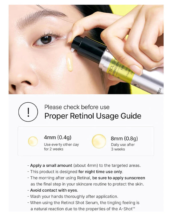 The Vita-A Retinol Shot Tightening Serum - Zpevňující sérum s 0,1% retinolem a mikrojehličkovou technologií 30ml