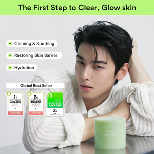 Abib - Heartleaf spot pad Calming touch - Zklidňující pleťové tampony 80ks