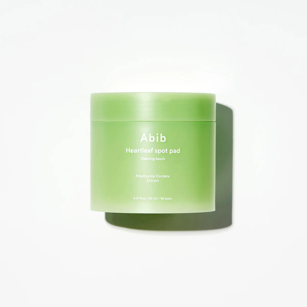 Abib - Heartleaf spot pad Calming touch - Zklidňující pleťové tampony 80ks