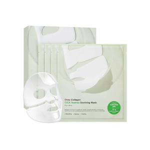 Deep Collagen Cica Teatree Soothing Mask - Zklidňující hydrogelová maska 37g
