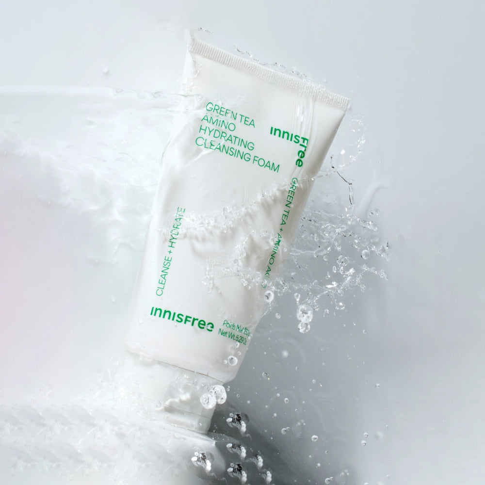 Green Tea Amino Hydrating Cleansing Foam - Hydratační čisticí pěna se zeleným čajem a aminokyselinami