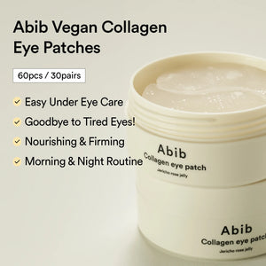 Collagen Eye Patch Jericho Rose Jelly - Hydrogelové náplasti pod oči s kolagenem a růží z Jericha 60ks/90ml