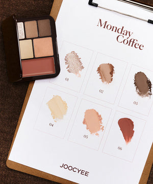 JOOCYEE - Lookbook Multi Palette - Multifunkční paletka 5v1 pro oči, tváře i rty