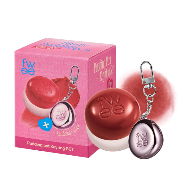 Lip & Cheek Blurry Pudding Pot - Krémový balzám na rty a tváře (+ přívěsek Pendant Keyring)