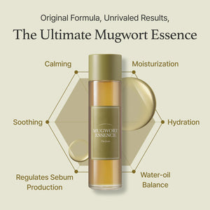 Mugwort Essence - Zklidňující pleťová esence s pelyňkem pro citlivou a podrážděnou pleť 160ml