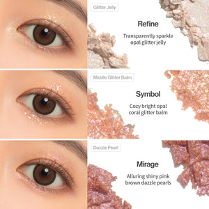 Glitterpedia Eye Palette - Paleta očních stínů