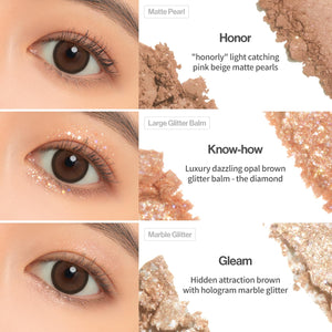 Glitterpedia Eye Palette - Paleta očních stínů
