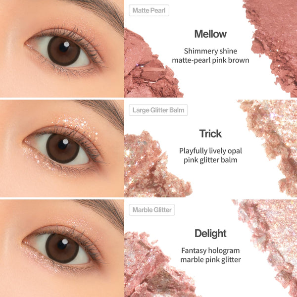 Glitterpedia Eye Palette - Paleta očních stínů