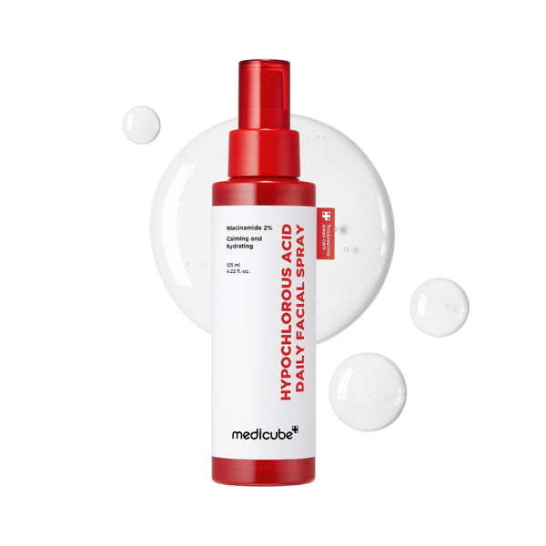 medicube - Hypochlorous Acid Daily Facial Spray - Zklidňující pleťový sprej s kyselinou chlornou pro problematickou a citlivou pleť
