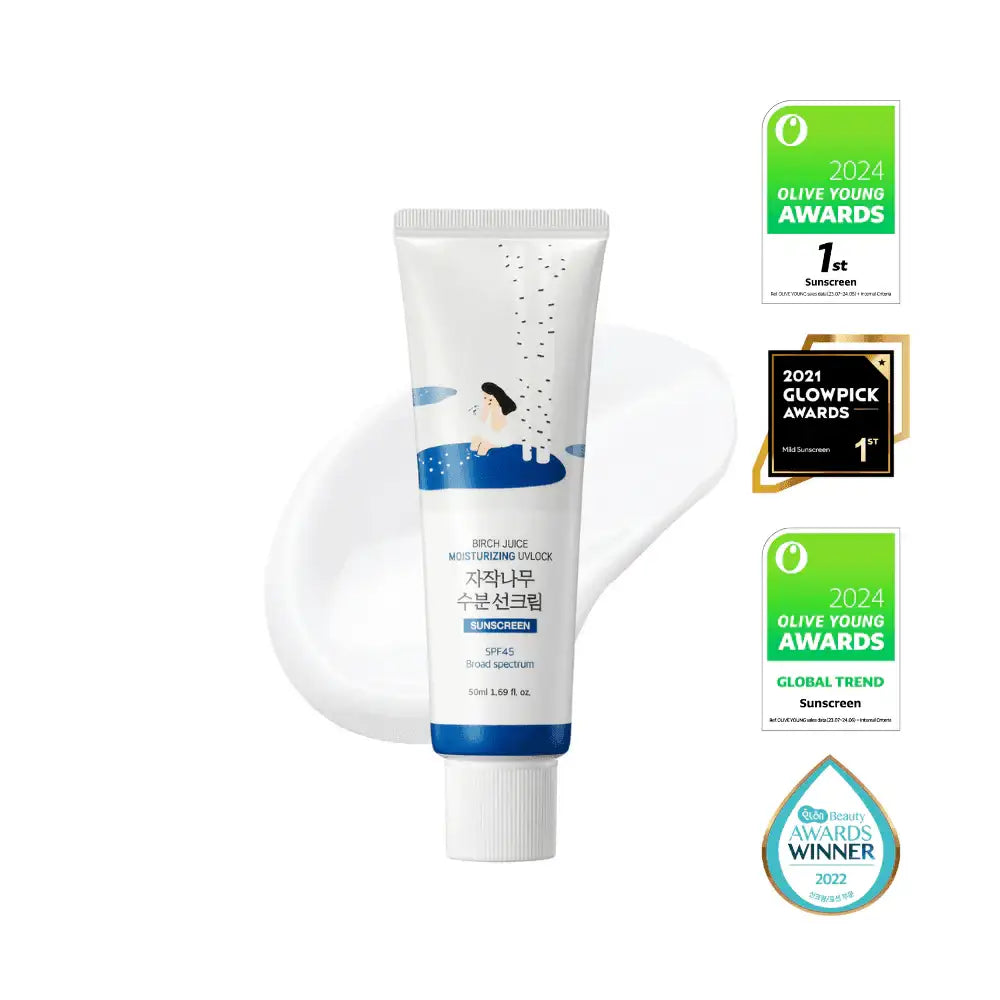 Birch Moisturizing Sunscreen SPF50+ PA++++ - Hydratační krém s SPF 50ml