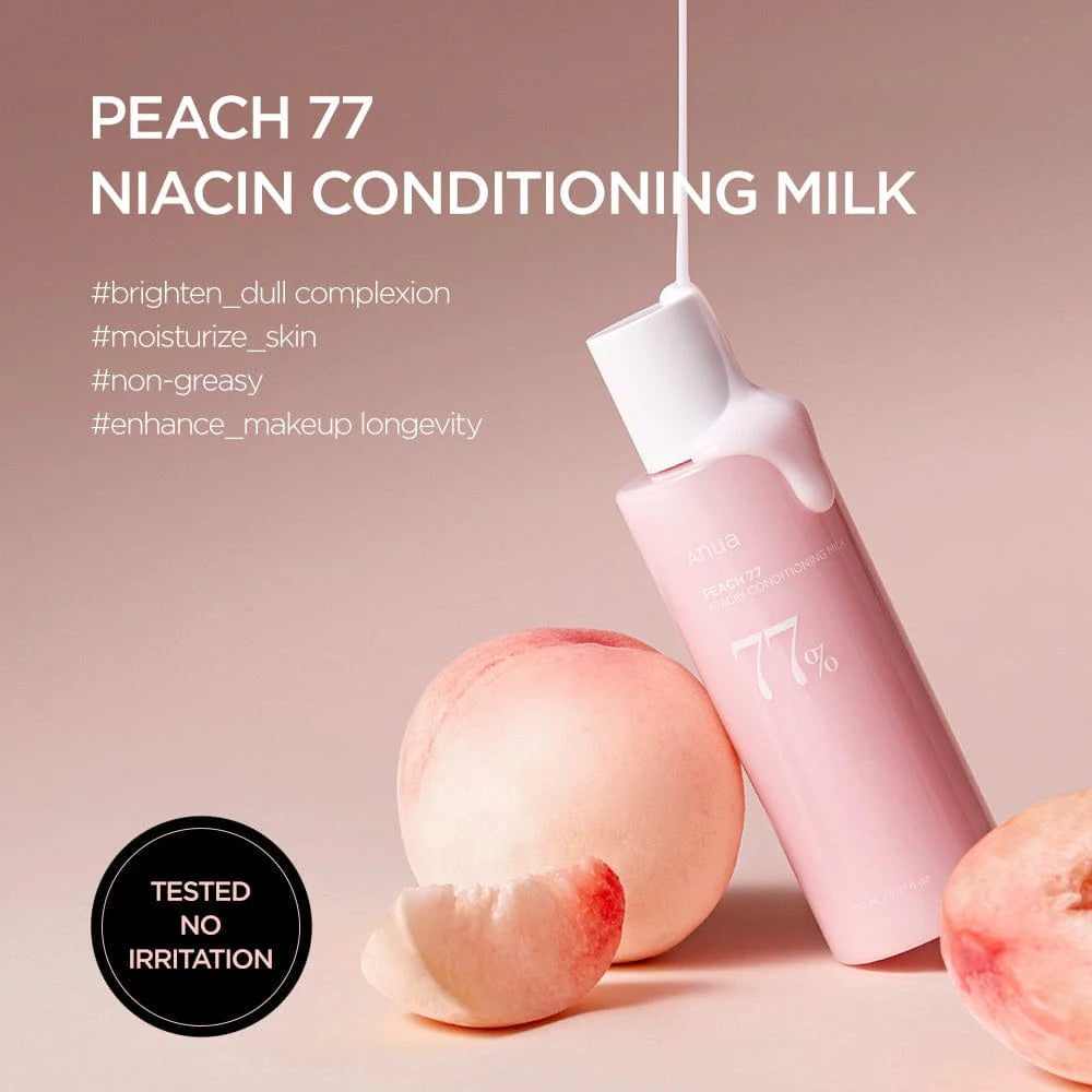 Peach 77 Niacin Conditioning Milk - Hydratační mléko s výtažkem z broskví 150ml