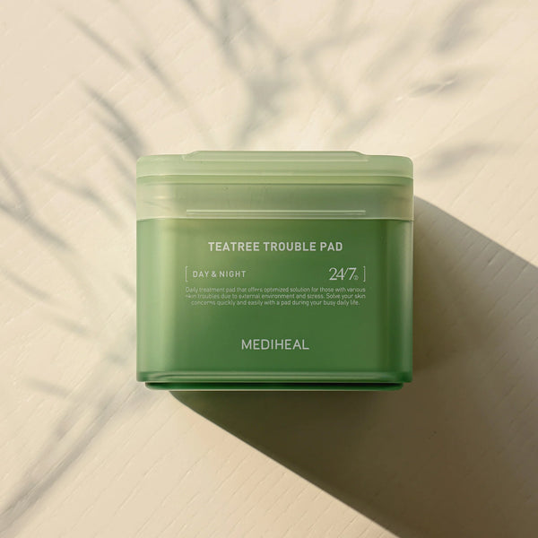 Teatree Trouble Pad - Zklidňující tonizační polštářky s čajovníkem 100ks/150ml