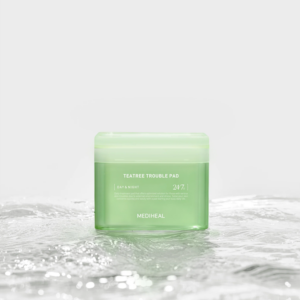 Teatree Trouble Pad - Zklidňující tonizační polštářky s čajovníkem 100ks/150ml