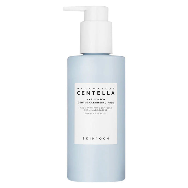 SKIN1004 - Madagascar Centella Hyalu-Cica Gentle Cleansing Milk - Jemné čisticí mléko pro šetrné odlíčení a hydrataci pleti 200 ml