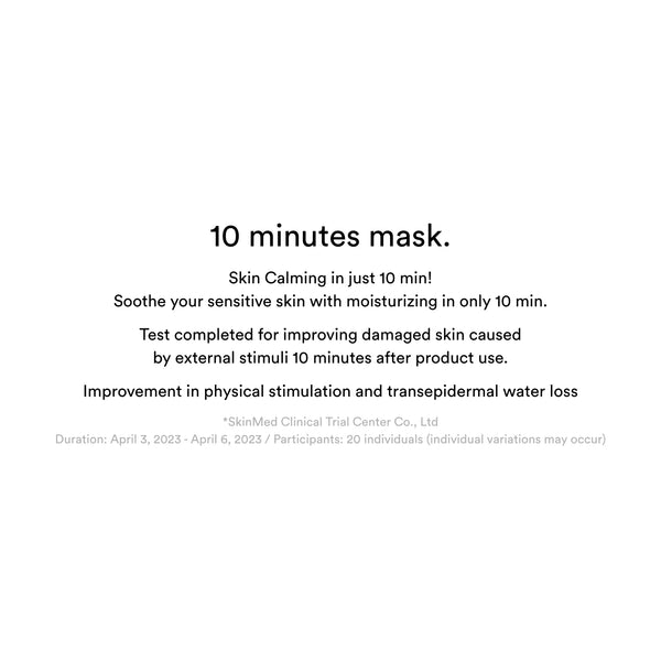 Gummy Sheet Mask Heartleaf Sticker - Zklidňující maska pro citlivou a problematickou pleť 1ks
