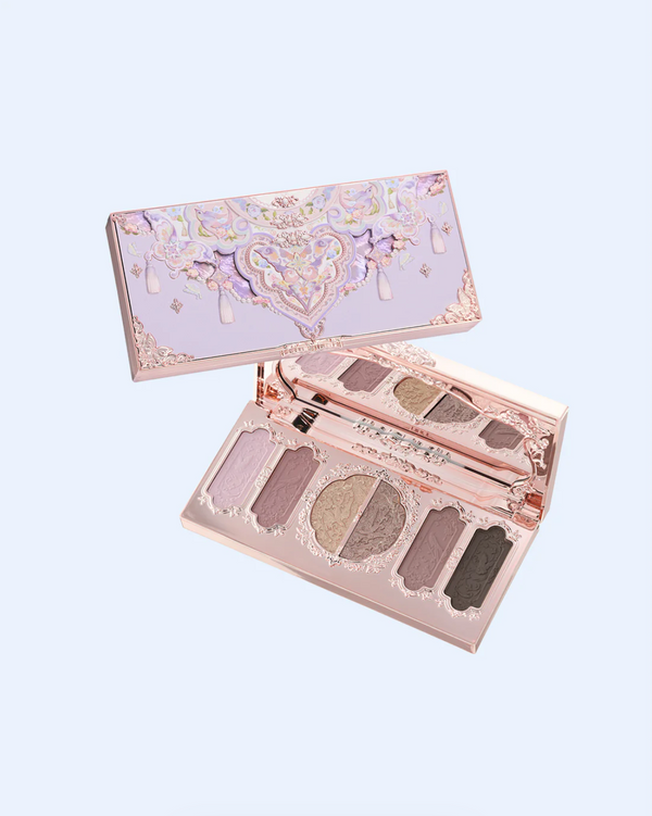 Butterfly Cloud Collar Embossed Six-Color Makeup Palette