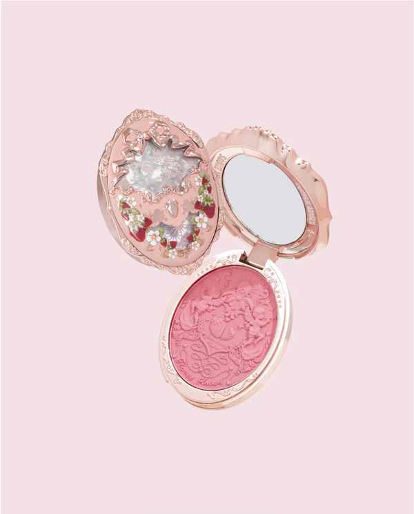 Strawberry Rococo Embosed Blush