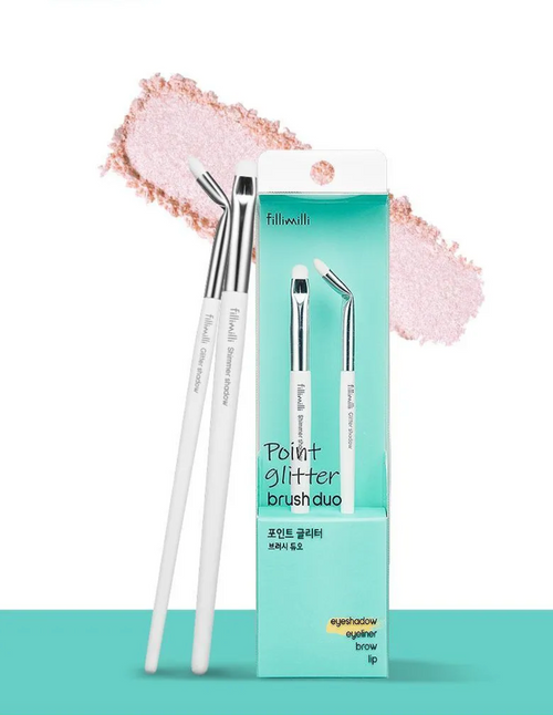 Point Glitter Brush Duo Set