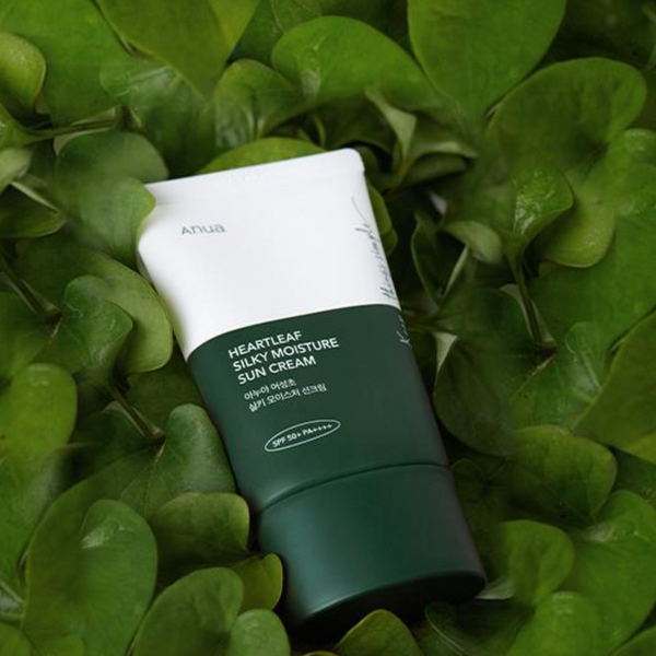 Heartleaf Silky Moisture Sun Cream SPF 50+/PA++++ - Ochranný hydratační SPF krém 50ml
