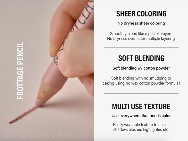 Artclass Frottage Pencil - Multifunkční tužka na oči, tváře i konturování 1,1g