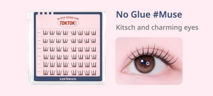 CORINGCO - Toktok Hara Eyelash No Glue - Muse - Hypoalergenní samolepicí umělé řasy bez lepidla