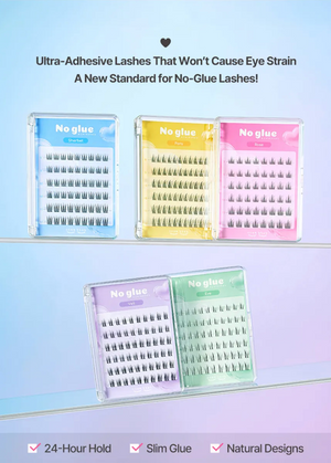 ccam bbak - No Glue Lash - Sherbet - Hypoalergenní samolepicí trsové řasy