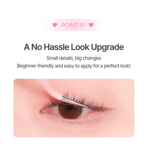 ccam bbak - No Glue Lash - Sherbet - Hypoalergenní samolepicí trsové řasy