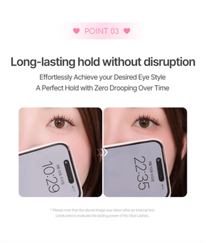 ccam bbak - No Glue Lash - Sherbet - Hypoalergenní samolepicí trsové řasy