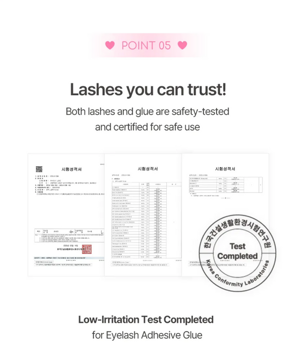 ccam bbak - No Glue Lash - Sherbet - Hypoalergenní samolepicí trsové řasy