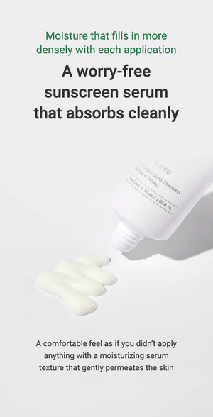 mixsoon - Bean Sun Serum SPF 50+ PA++++ - Lehký hydratační opalovací sérum 50ml