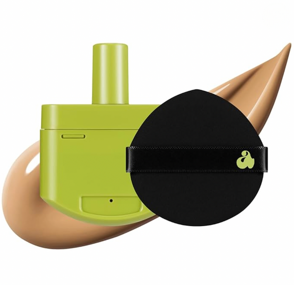 UNLEASHIA - Satin Wear Healthy-Green Cushion Re-Feel - Náhradní náplň make-upu v houbičce pro všechny typy pleti 15g