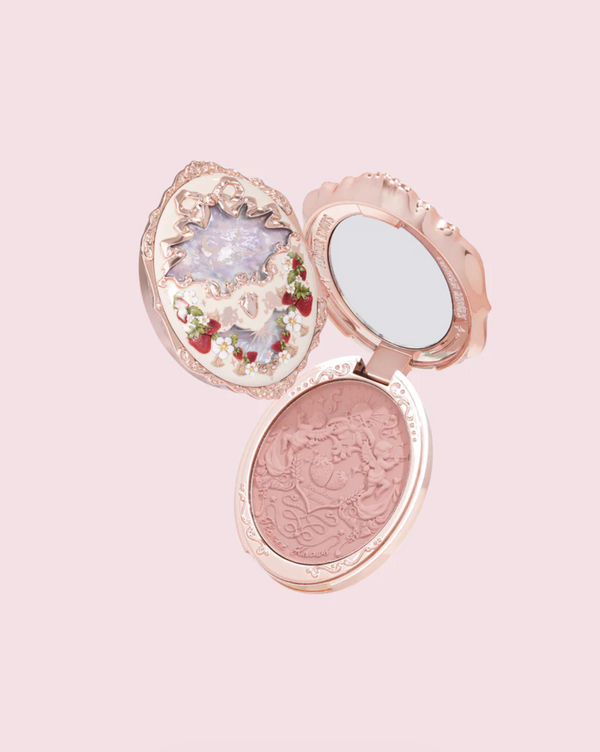 Strawberry Rococo Embosed Blush