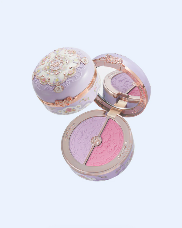 Butterfly Cloud Collar Rouge Box Highlighting & Blush Duo Powder