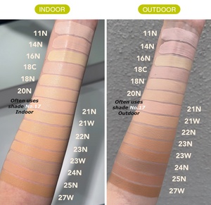Satin Wear Healthy-Green Cushion [21N Eburnean] - Saténový make-up v houbičce