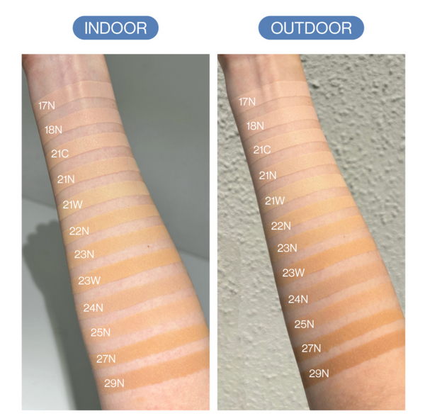 Babe Skin Baby Blue Cushion [21N Fluffy] - Make-up v houbičce