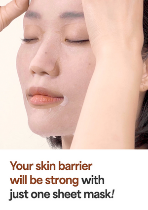 Bifida Biome Ampoule Mask - Plátýnková maska pro okamžité zklidnění a posílení kožní bariéry 30g