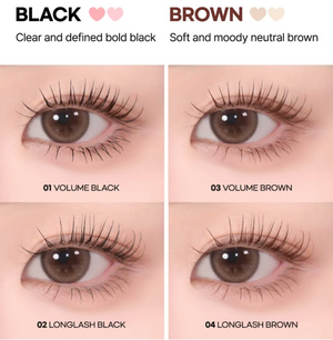 AOU - All Day Mascara - Dlouhotrvající řasenka pro objem a délku