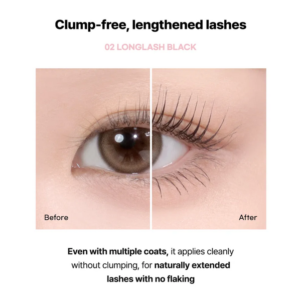 AOU - All Day Mascara - Dlouhotrvající řasenka pro objem a délku