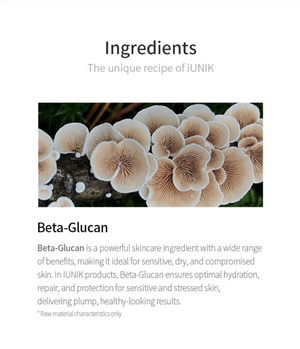iUNIK - Beta-Glucan Power Moisture Serum - Intenzivně hydratační sérum pro citlivou a dehydratovanou pleť